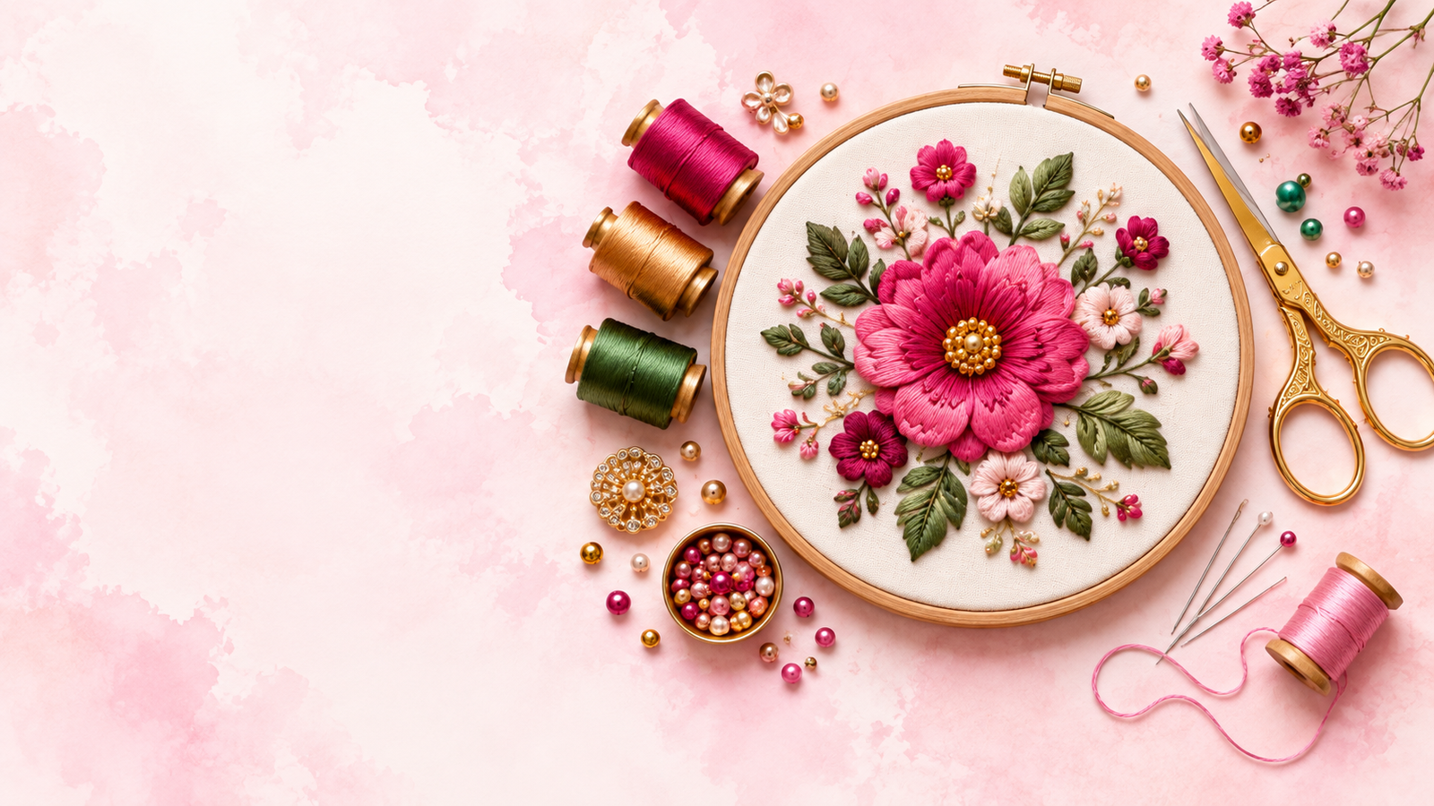 Premium embroidery and tailoring supplies