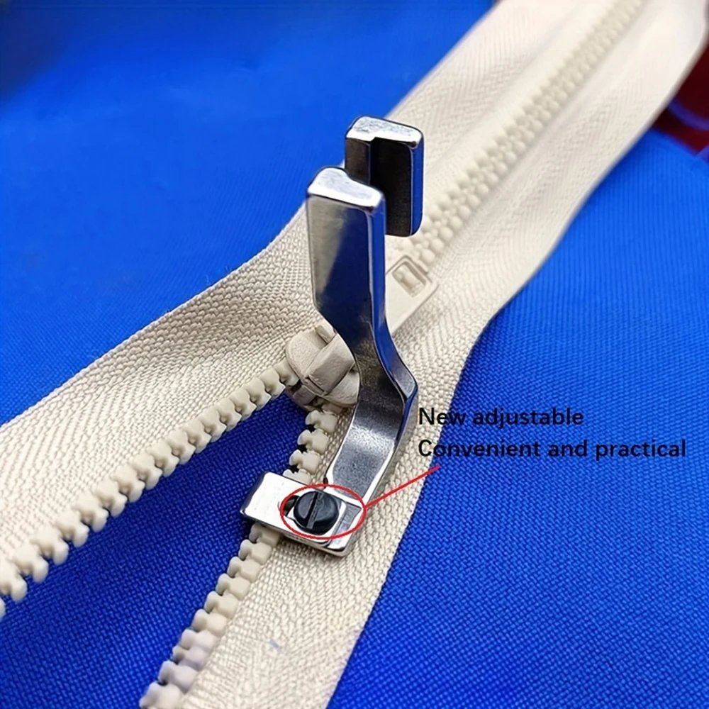 Adjustable_invisible_zipper_presser_foot_single_needle_flatbed_sew (1Piece) thumbnail 3