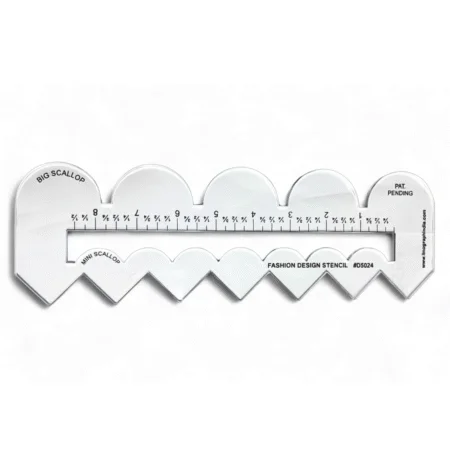 ✂️ Deepak 4-in-1 Fashion Template Ruler thumbnail 2
