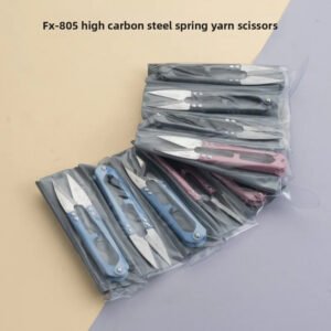 Multicolor_trimming_sewing_scissors_u_shape_clippers 12 Piece