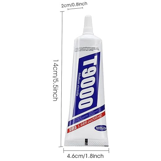 T-9000 Glue 50ML Transparent Adhesive for Mobiel Phone, Jewellery,Multipurpose Usages Pack Of 1 50ML Glue thumbnail 2