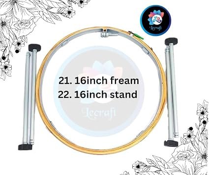 LECRAFT Aari Kit - 22 Items for Beginners to Master The Art of Aari Embroidery thumbnail 4