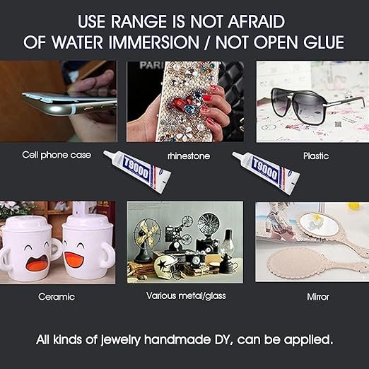 T-9000 Glue 50ML Transparent Adhesive for Mobiel Phone, Jewellery,Multipurpose Usages Pack Of 1 50ML Glue thumbnail 3