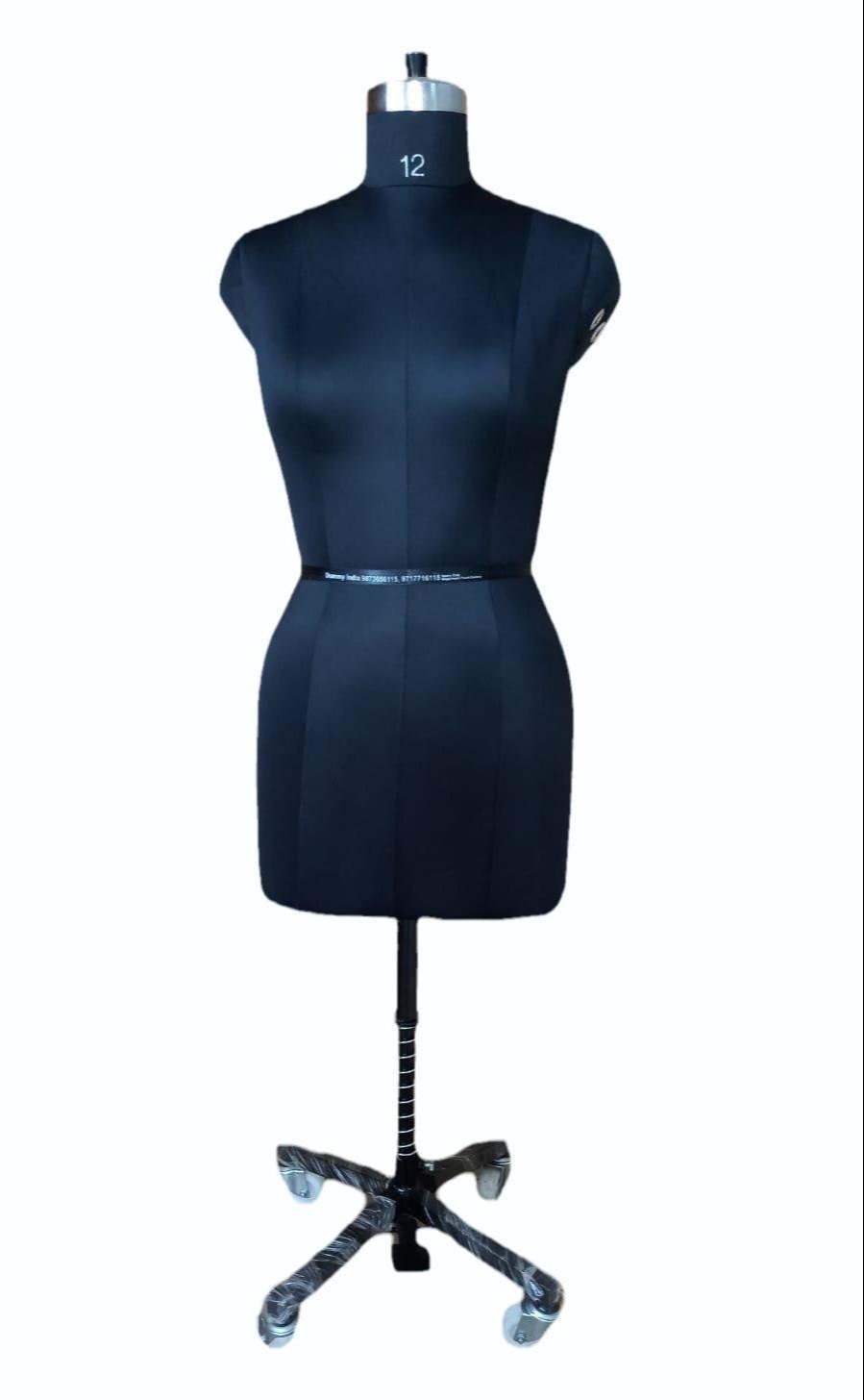 Professional Female Tailoring Dummy with Adjustable Rolling Stand (Size-12) thumbnail 2