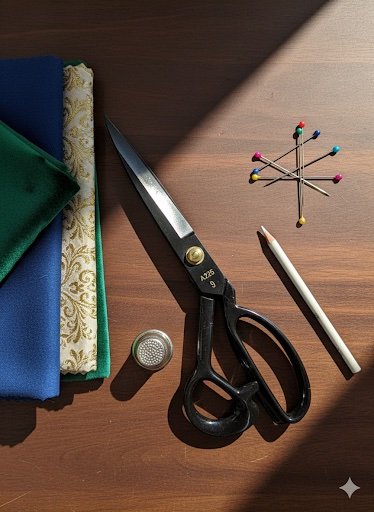 KingSun ZINZONG 9” Heavy-Duty Tailor's Scissors thumbnail 2