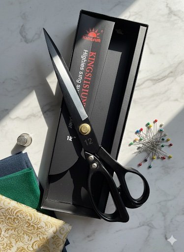 KingSun 12-Inch Heavy-Duty Professional Tailor's Shears thumbnail 2