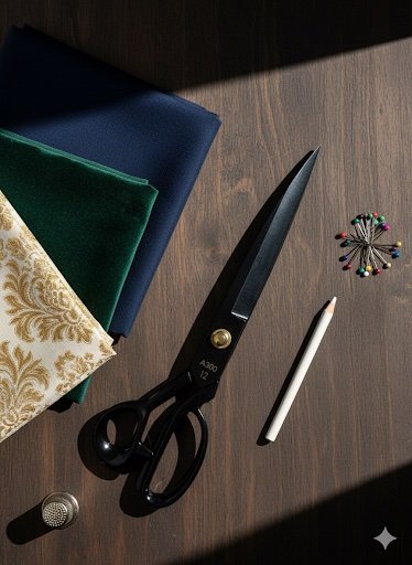 ✂️ KingSun ZINZONG Professional Heavy-Duty Tailor's Shears (12") thumbnail 3