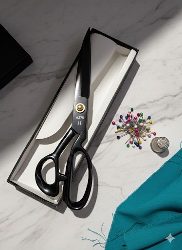 ✂️ Premium Professional Black Tailor's Shears Collection 11” thumbnail 2