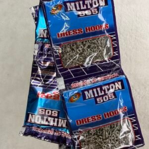 MILTON 505 Dress Hooks - Premium Sewing Fasteners (15 Packs)
