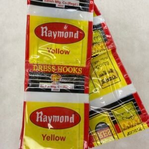 Raymond YELLOW Dress Hooks - Sewing Fasteners