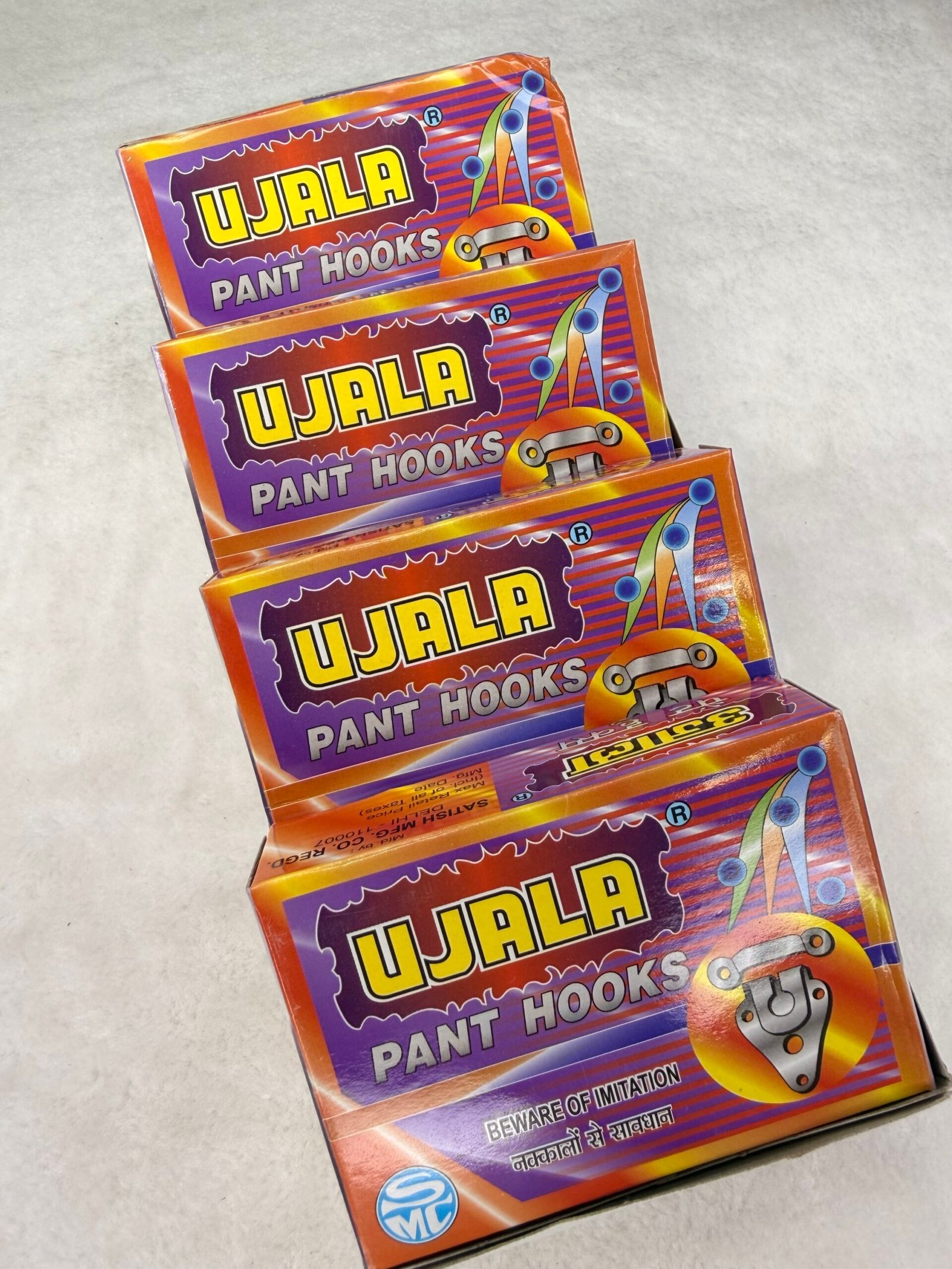 Ujala Metal Pant Hooks & Bars / Trouser Fasteners 6boxs thumbnail 2
