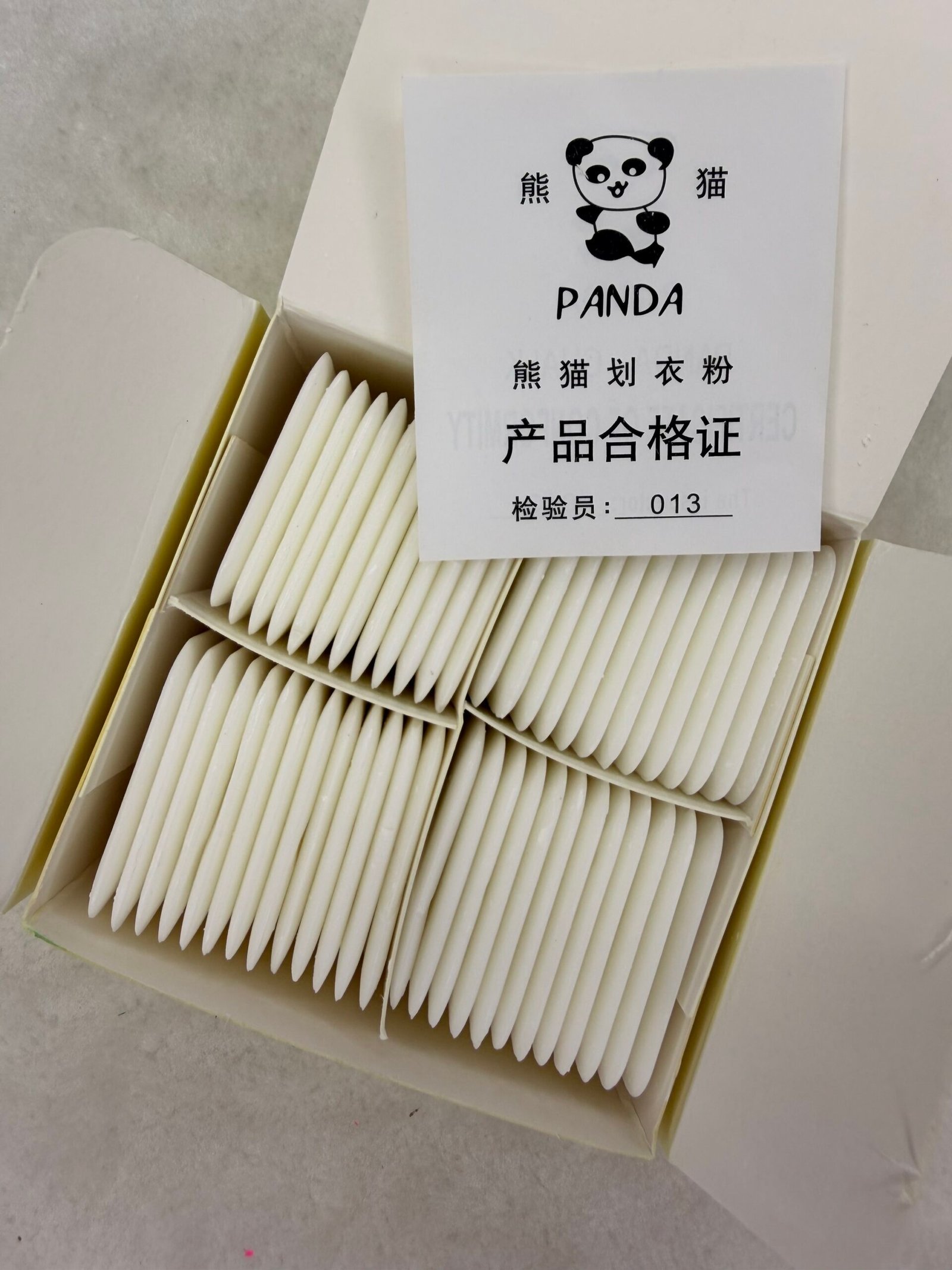 🧵 Panda Chalk Vanishing Garment Chalk Set 50piece thumbnail 2