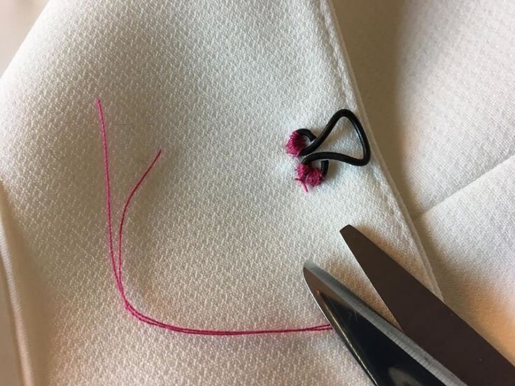 Raymond 501 SQUARE HOOK EYE - Pack Sewing Fasteners thumbnail 2