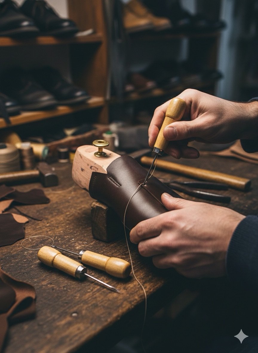 Wooden Handle Sewing/Tailor's Awls(1piece) thumbnail 2