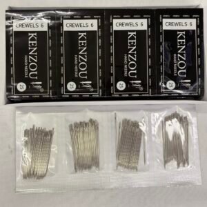KENZOUI Hand Sewing Needle Set - Assorted Sizes for All Fabric and Craft Projects(4Packs-25 Needles of each packs)