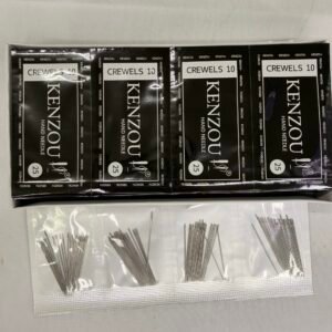 KENZOUI Hand Sewing Needle Set - Assorted Sizes for All Fabric and Craft Projects(4Packs-25Needles of each pack)