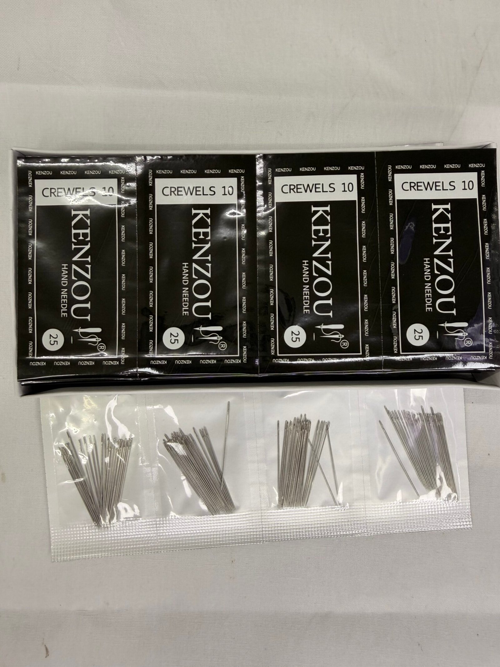 KENZOUI Hand Sewing Needle Set - Assorted Sizes for All Fabric and Craft Projects(1Box-40Packs-25Needles of each pack) thumbnail 2