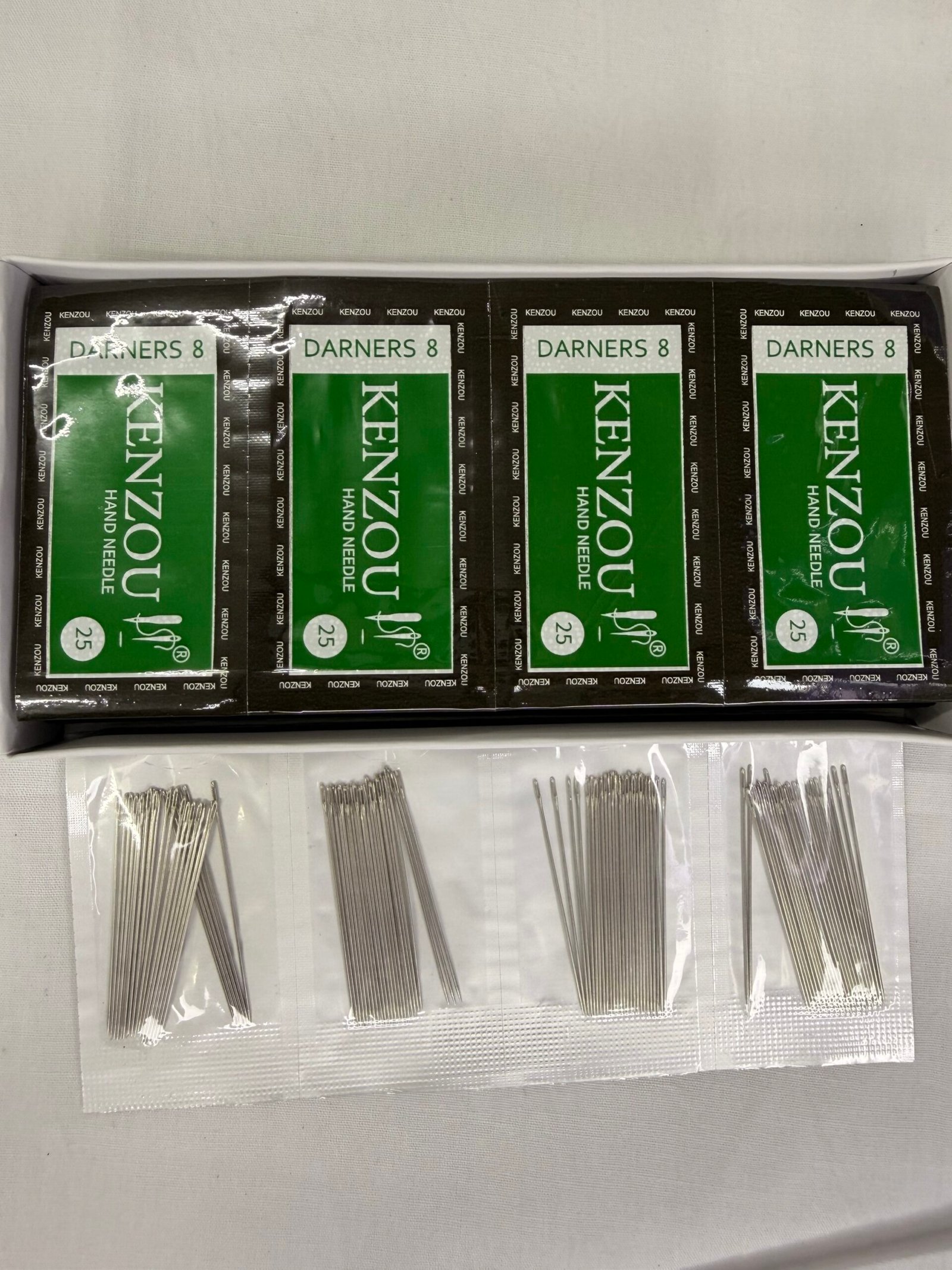 KENZOUI Hand Sewing Needle Set - Assorted Sizes for All Fabric and Craft Projects(1Pack-25Needles) thumbnail 2