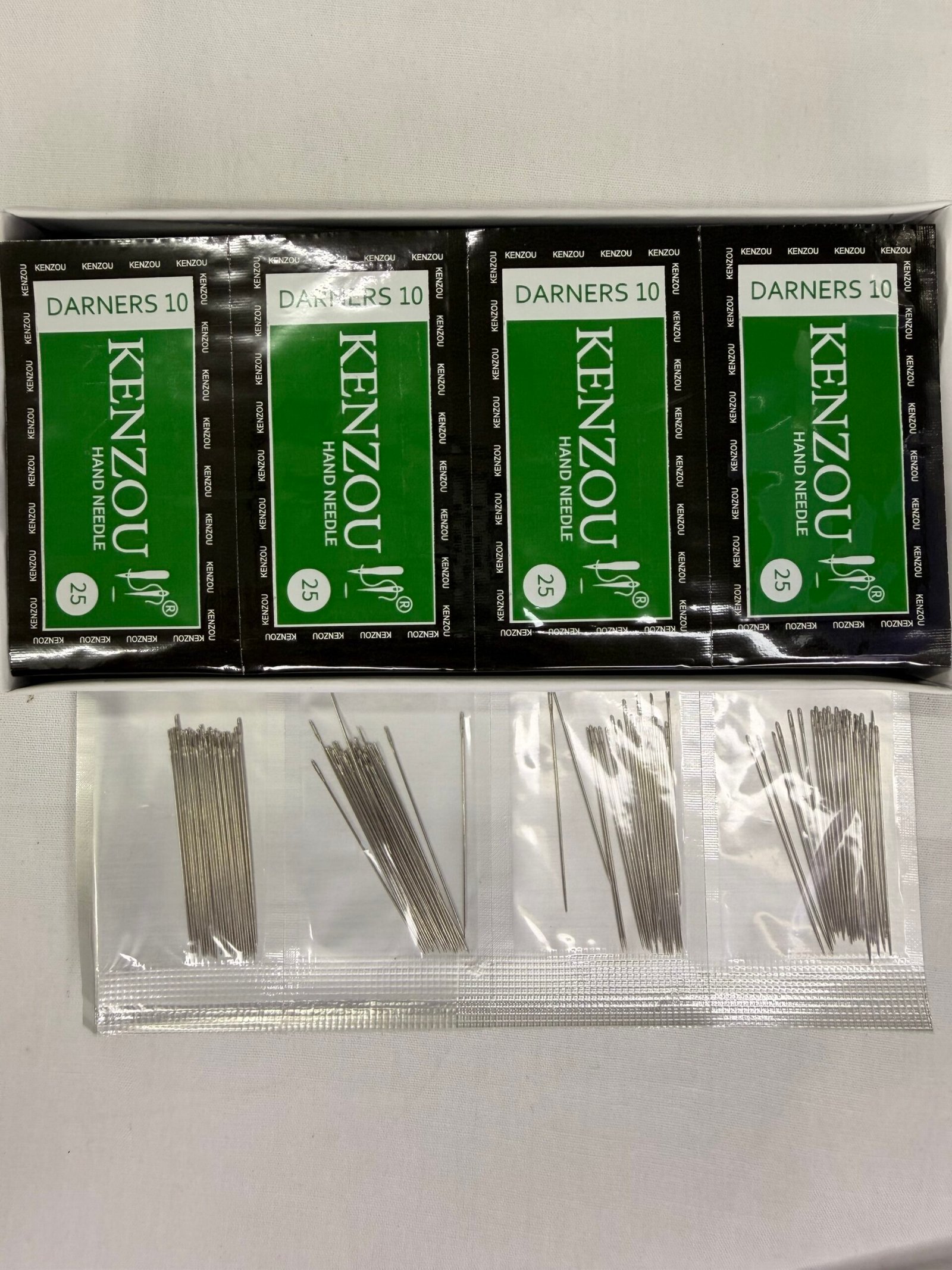 KENZOUI Hand Sewing Needle Set - Assorted Sizes for All Fabric and Craft Projects(1Pack-25Needles) thumbnail 2