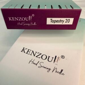 🧵 KENZOU Tapestry Size 20 Hand Sewing Needles (4Packs-25Needles of each pack)