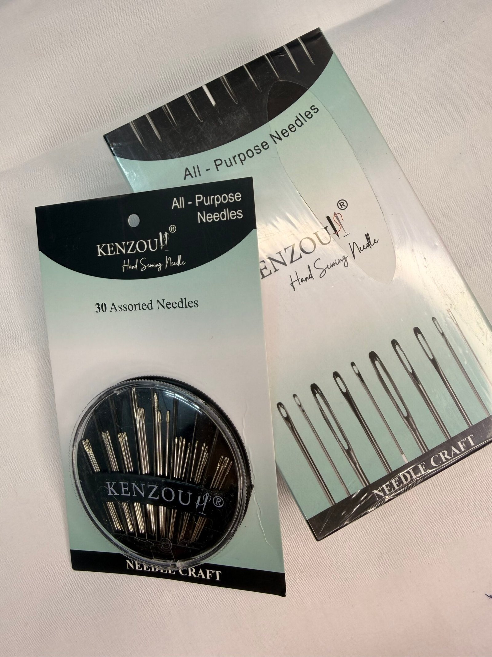 🪡 KENZOU® 30-Piece Assorted All-Purpose Hand Sewing Needles (1Box-10Packs) thumbnail 2
