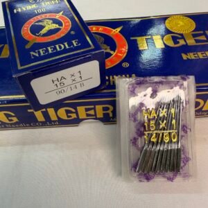 🧵 FLYING TIGER HA x 1 (15x1) 90/14 Household/Home Sewing Machine Needles(5Pack-10Needles of each pack)