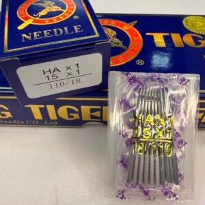 🧵 Flying Tiger HA x 1 (15 x 1) Sewing Machine Needles - Size 110/18 (5Pack-10Needles of each pack)