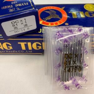Flying Tiger DCx1 / 81x1 Industrial Sewing Machine Needles - Size 90/14 (10Packs-10Needles of each pack)