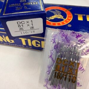 🧵 Flying Tiger DC x 1 / 81 x 1 Industrial Sewing Machine Needles (Size 110/18)(1Pack-10Needles)