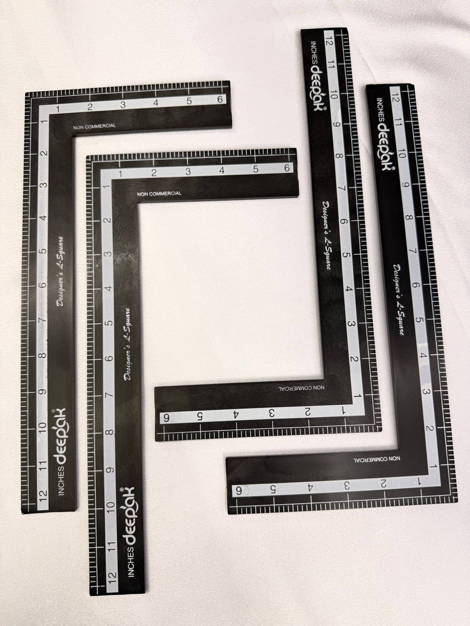 📐 Designer's L-Square Ruler (Inches) thumbnail 4