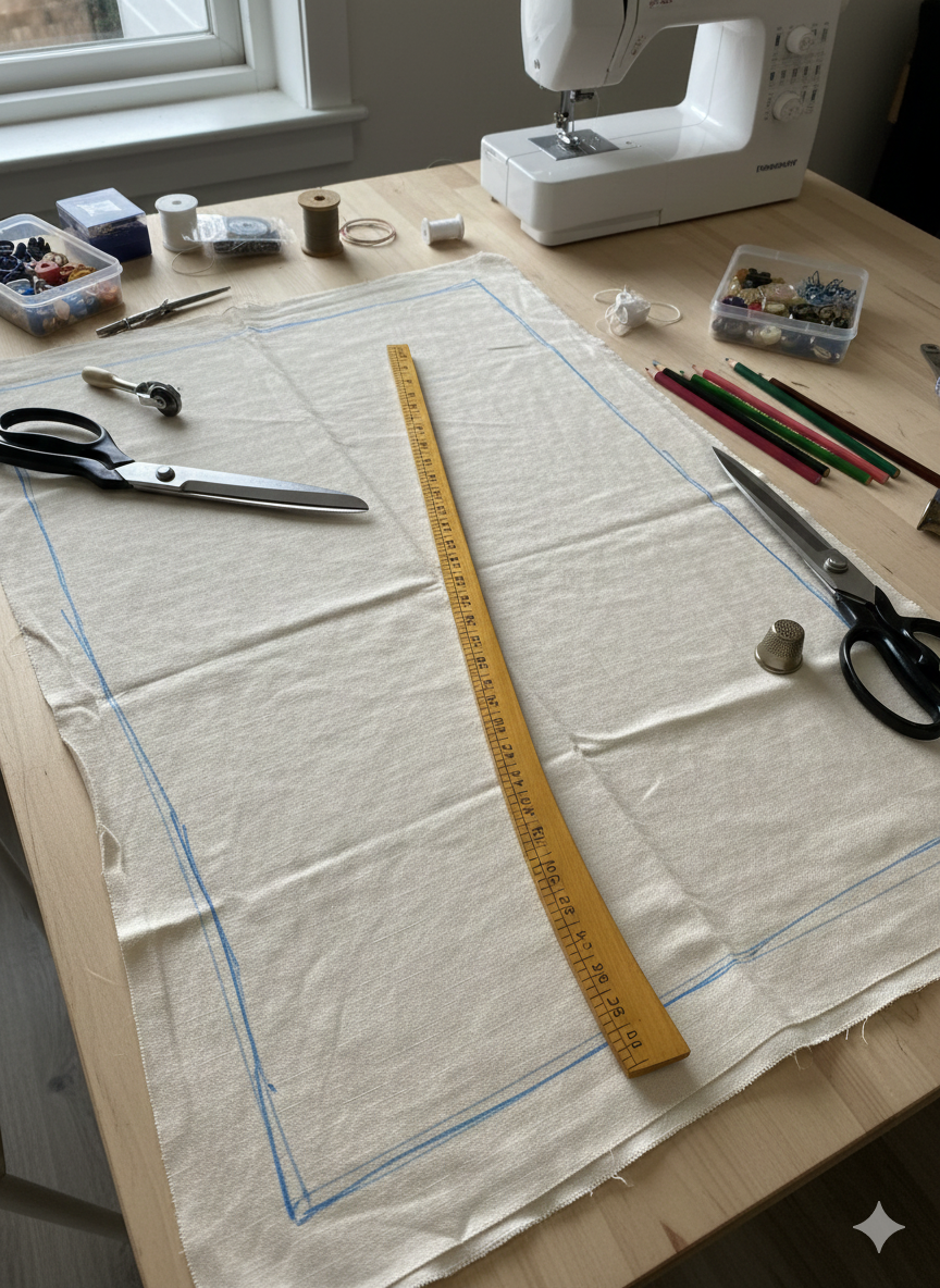 Professional 60cm/24" Classic Wooden Leg Curve Ruler thumbnail 2