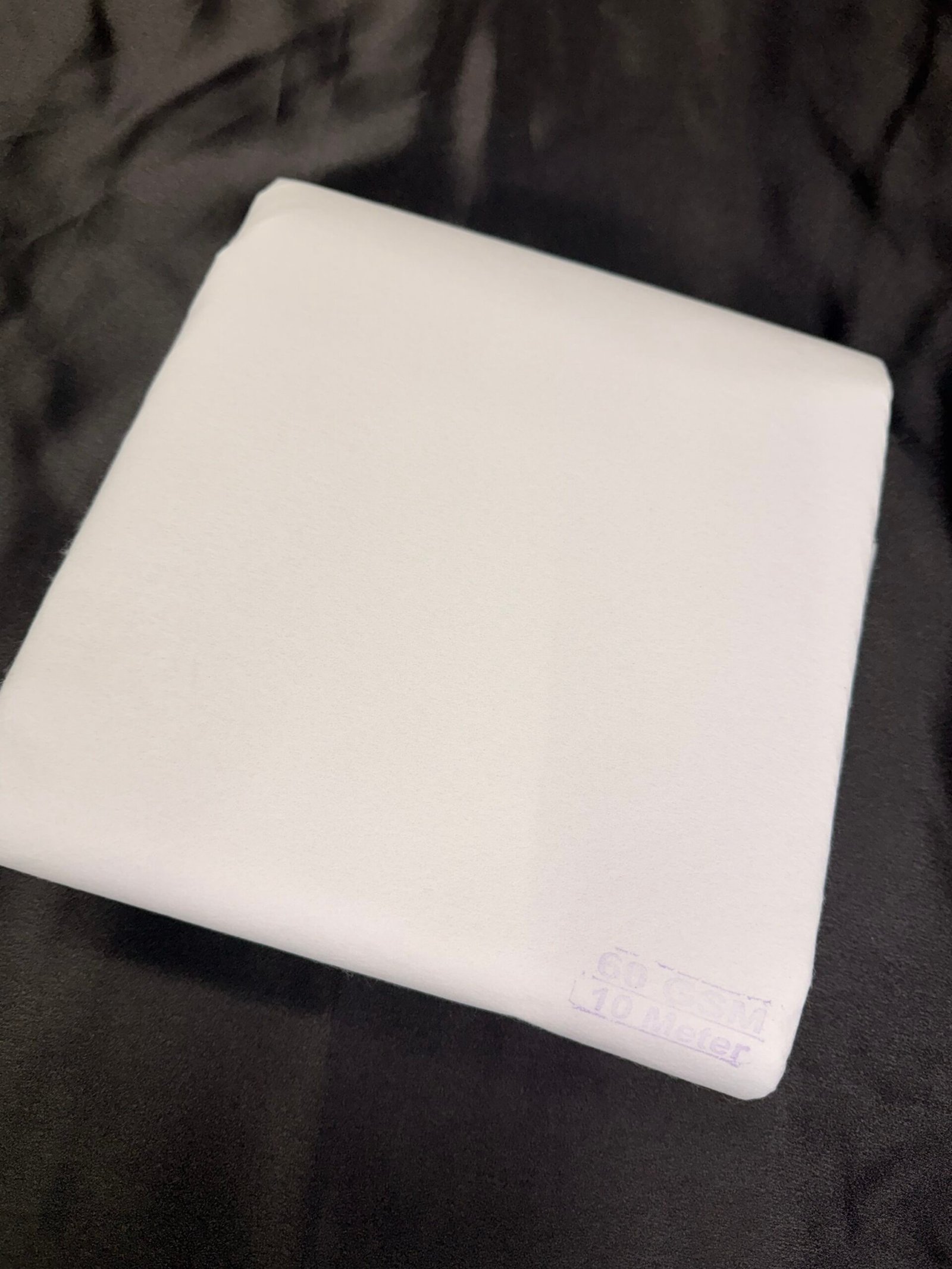 NMO-JIO Professional White Paper Canvas – Stiffening Patti Roll 60GSM 10M thumbnail 2