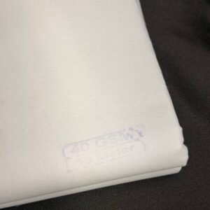 NMO-JIO Professional White Paper Canvas – Stiffening Patti Roll 40GSM 10M