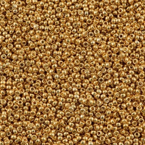 Presto Premium Gold Seed Beads/Sugar bead (1Pack-450g) thumbnail 2