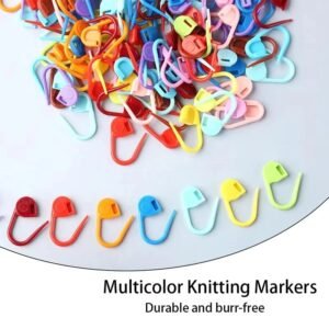 Multicolor Knitting Markers ( 10 Pack each with 5 piece)