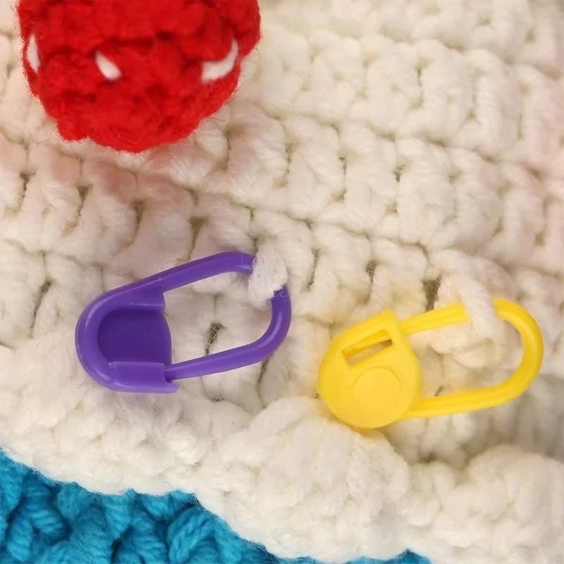 Multicolor Knitting Markers (20 pack each with 5 piece) thumbnail 3