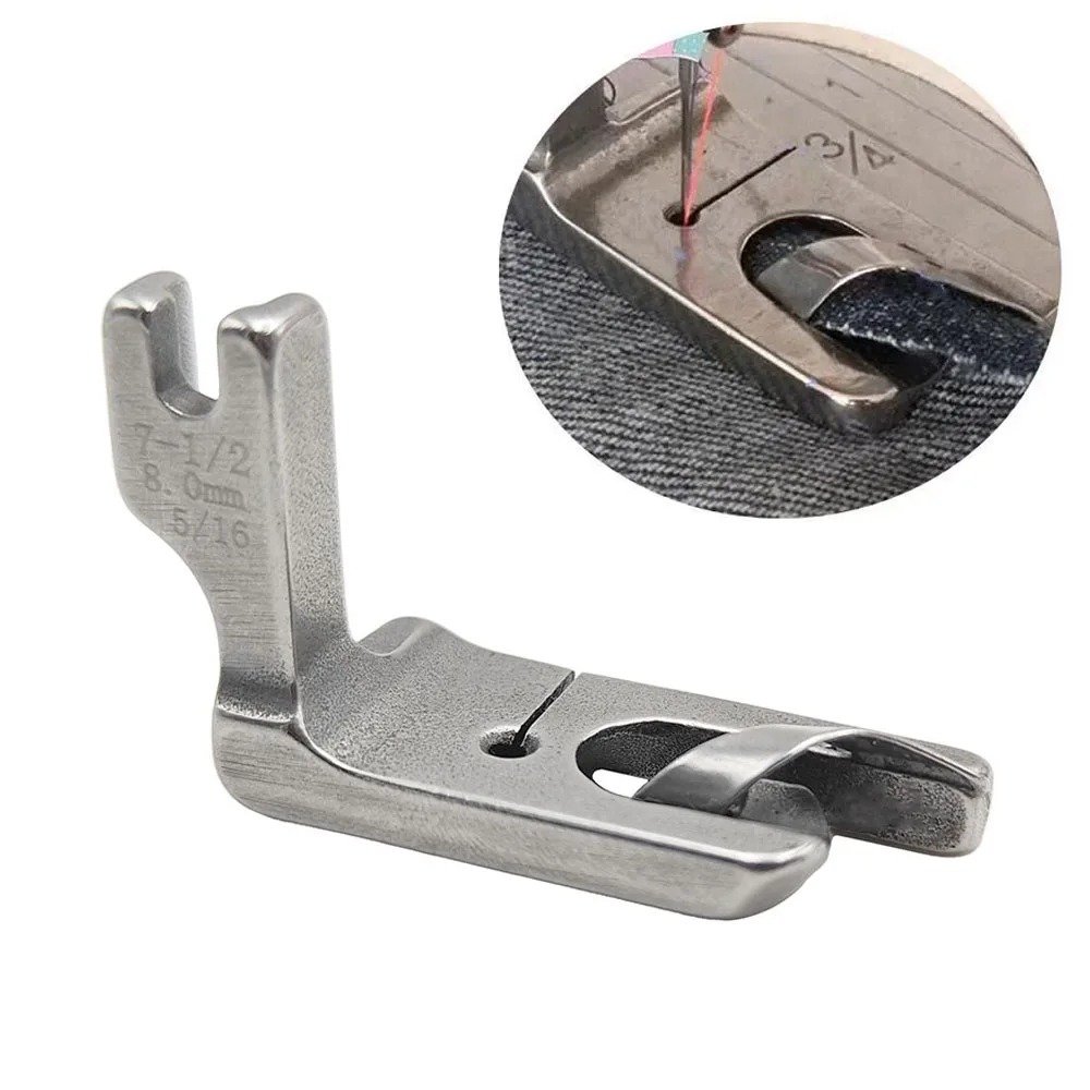 🧵 Professional Industrial Sewing Machine Pico Footer/Rolled hem presser foot (2-1/2-3.2mm-1/8) thumbnail 3