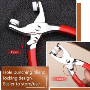 ✨ Eyelet & Grommet Setting Pliers with Punching Function
