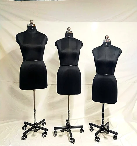 Professional Female Tailoring Dummy with Adjustable Rolling Stand (Size-8) thumbnail 2