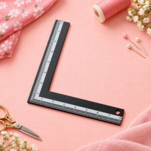 Designer's L-Square Ruler in Inches for Tailoring