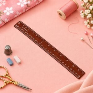Dual-Scale Tailoring Ruler, 30 cm / 12 inch