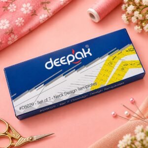 Deepak D5029 Neck Design Templates, Set of 7